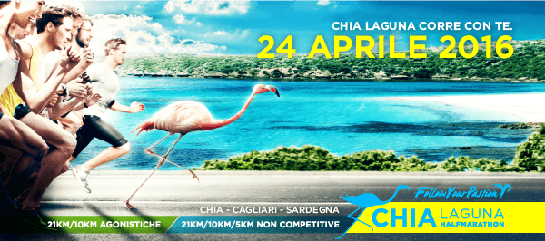 Chia Laguna Half Marathon 24 aprile 2016 Sardegna,&nbsp;integratori&nbsp;Italstadium official energy drink
